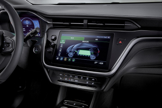 2022 볼트 EV 실내. <한국지엠 제공>